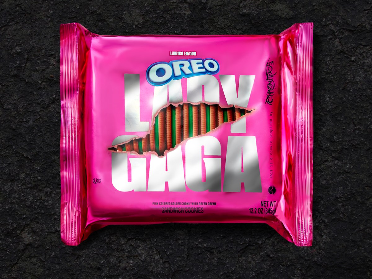 ¡ES HOY! ¡ES HOY! LADY GAGA OREO YA ESTÁ&nbsp;DISPONIBLE