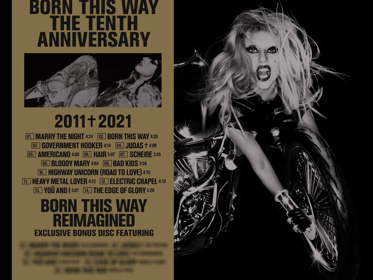 LADY GAGA ANUNCIA FECHA PARA SU DISCO «BORN THIS WAY» DÉCIMO&nbsp;ANIVERSARIO