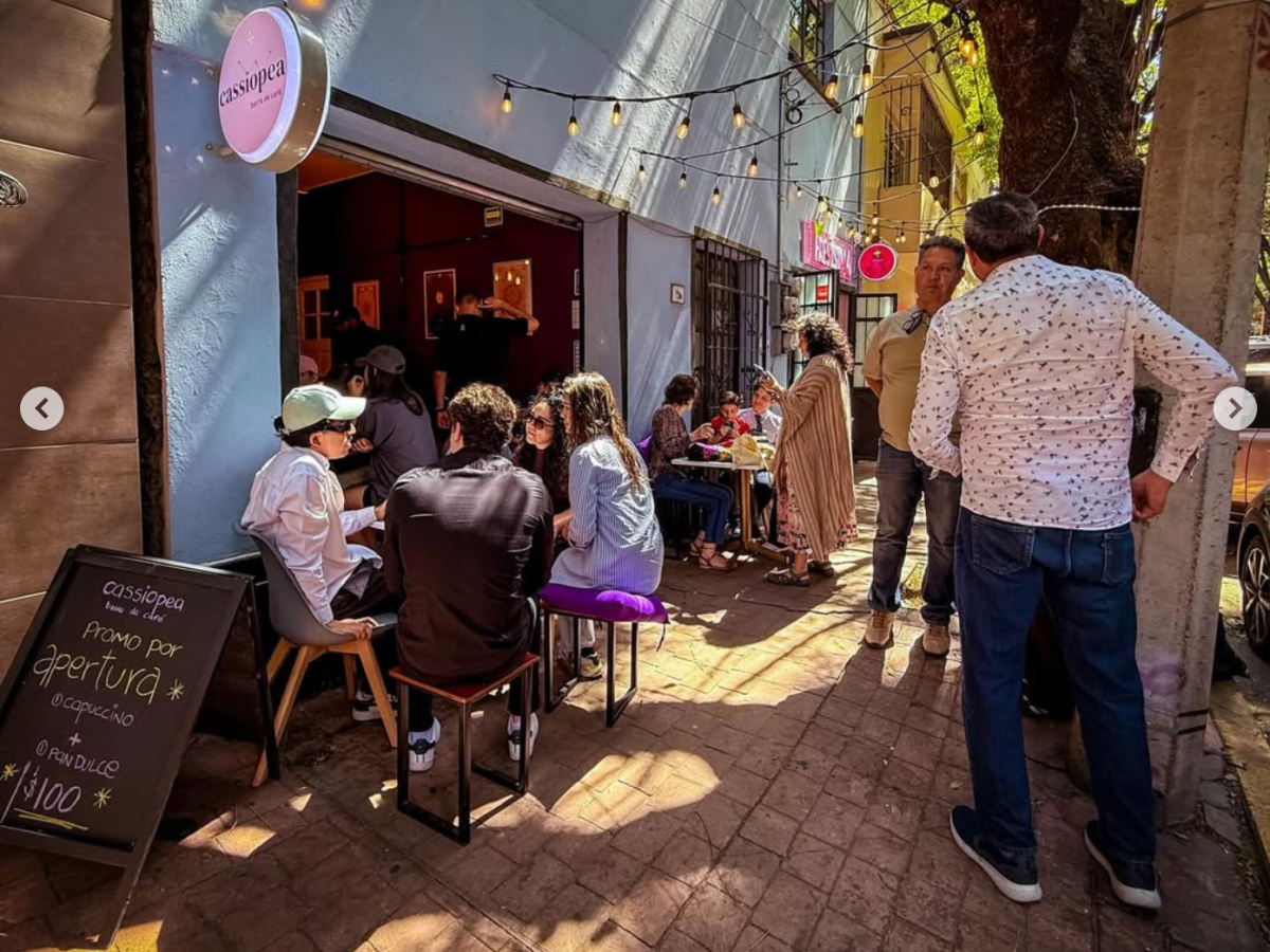 CASSIOPEA CAFÉ ABRE SUS&nbsp;PUERTAS